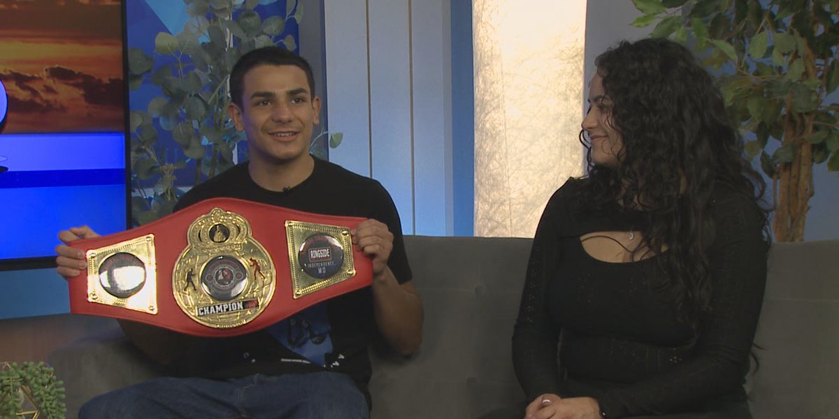Local boxer National Silver Gloves Champion