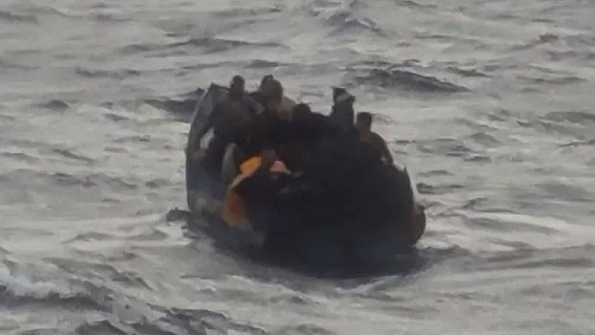 A Carnival crew spotted and rescued 16 passengers on a small vessel near Cuba.