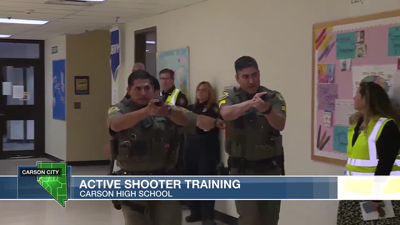 Carson City School District, first responders train for active shooter scenario - Vimarsana News