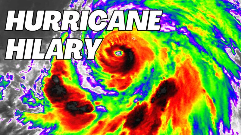 Hurricane Hilary has strengthened into a Major Hurricane. It could bring a years worth of...