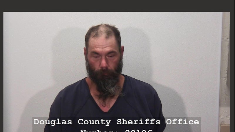 The arrest stems from a traffic stop in Douglas County