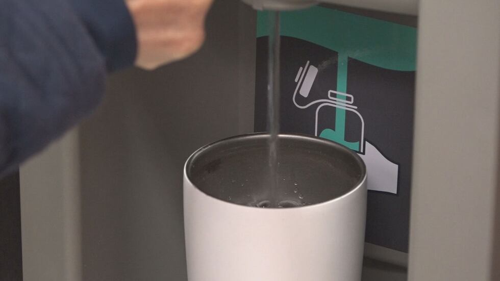 Officials encouraging people to drink Tahoe tap water to help reduce plastic waste.
