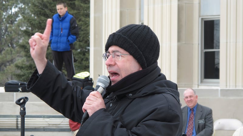 In this Wednesday, April 17, 2013 file photo, the Rev. Frank Pavone, national director of New...