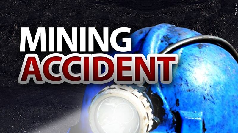 Mining accident graphic