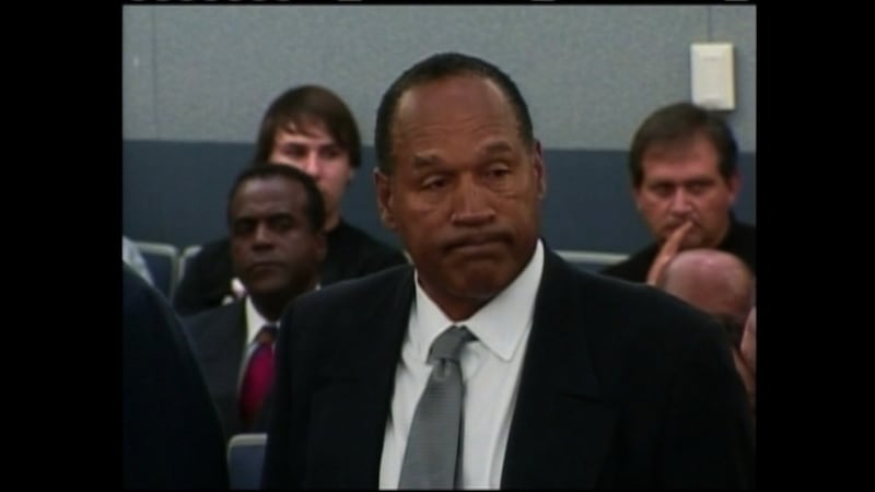 Disgraced football legend O.J. Simpson. CNN photograph.