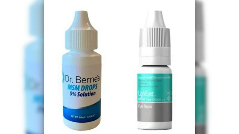 The FDA warns that some eye drops should be thrown out due to contamination.