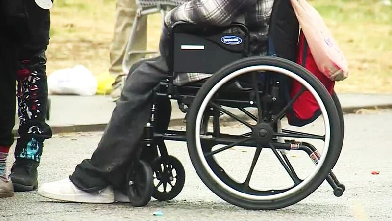 Homeless veteran