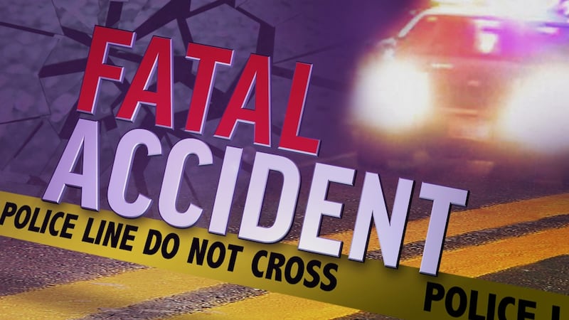 Fatal crash graphic.