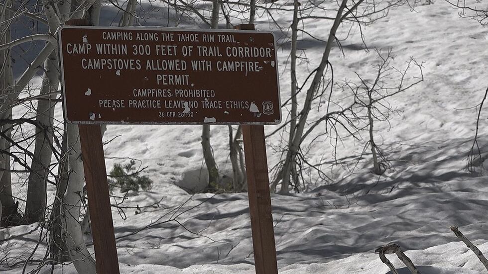 The winter storms continue to affect things on the Tahoe Rim Trail, with much of it still...