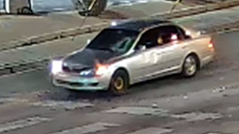 The Las Vegas Metropolitan Police Department released this photograph of a vehicle suspected...