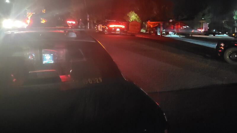 Police responded to reports of a disturbance and shots fired.