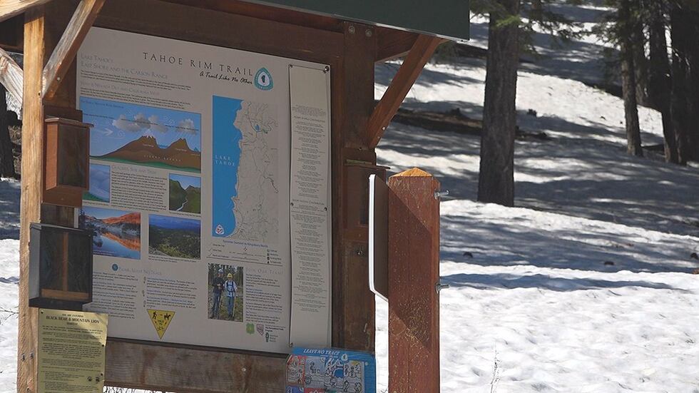 The winter storms continue to affect things on the Tahoe Rim Trail, with much of it still...