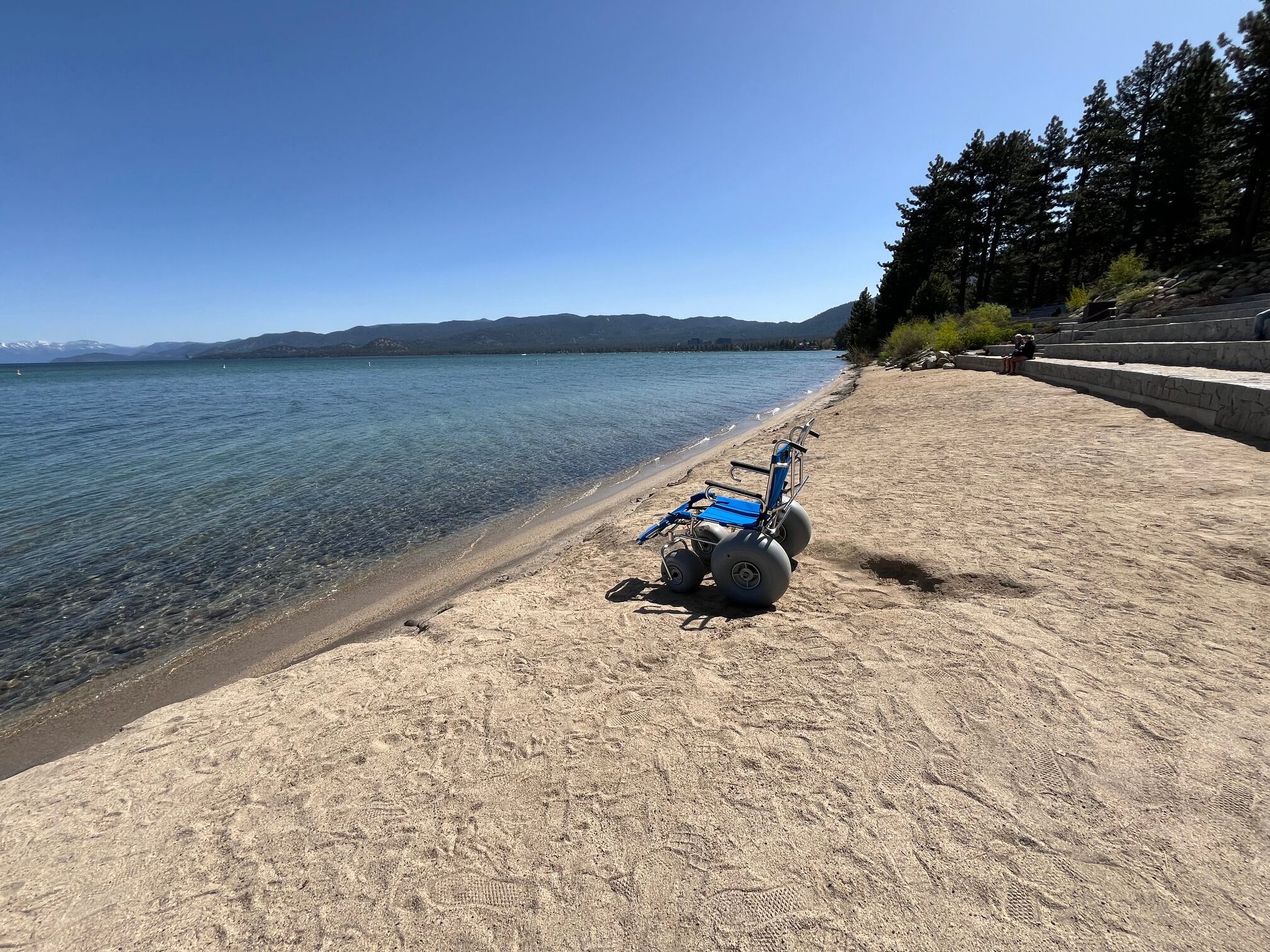 South Lake Tahoe beach now offering wheelchair access - Vimarsana News