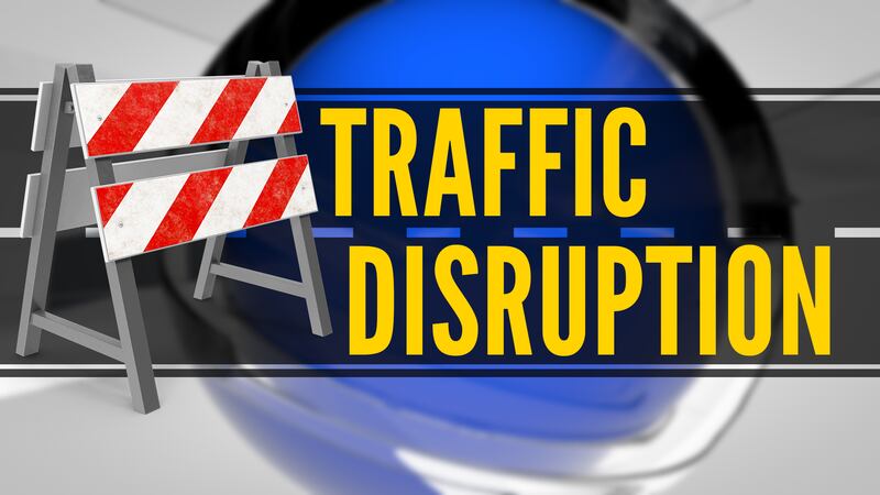 Read more below on the traffic disruption