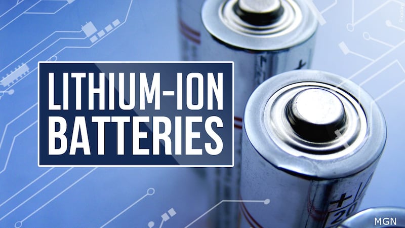 Lithium-ion battery graphic