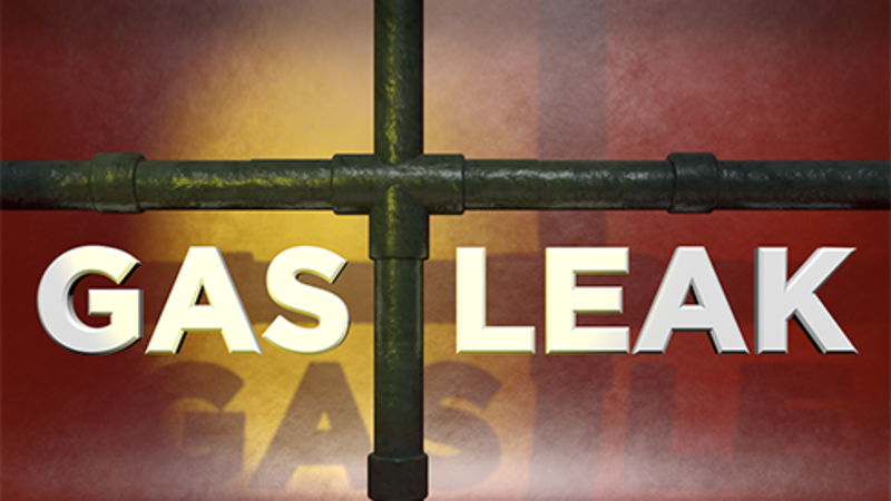 Gas leak
