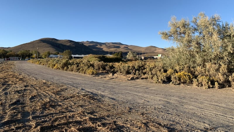 The proposed site of a meat processing plant in Carson City.