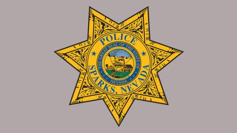 Sparks Police Department logo.