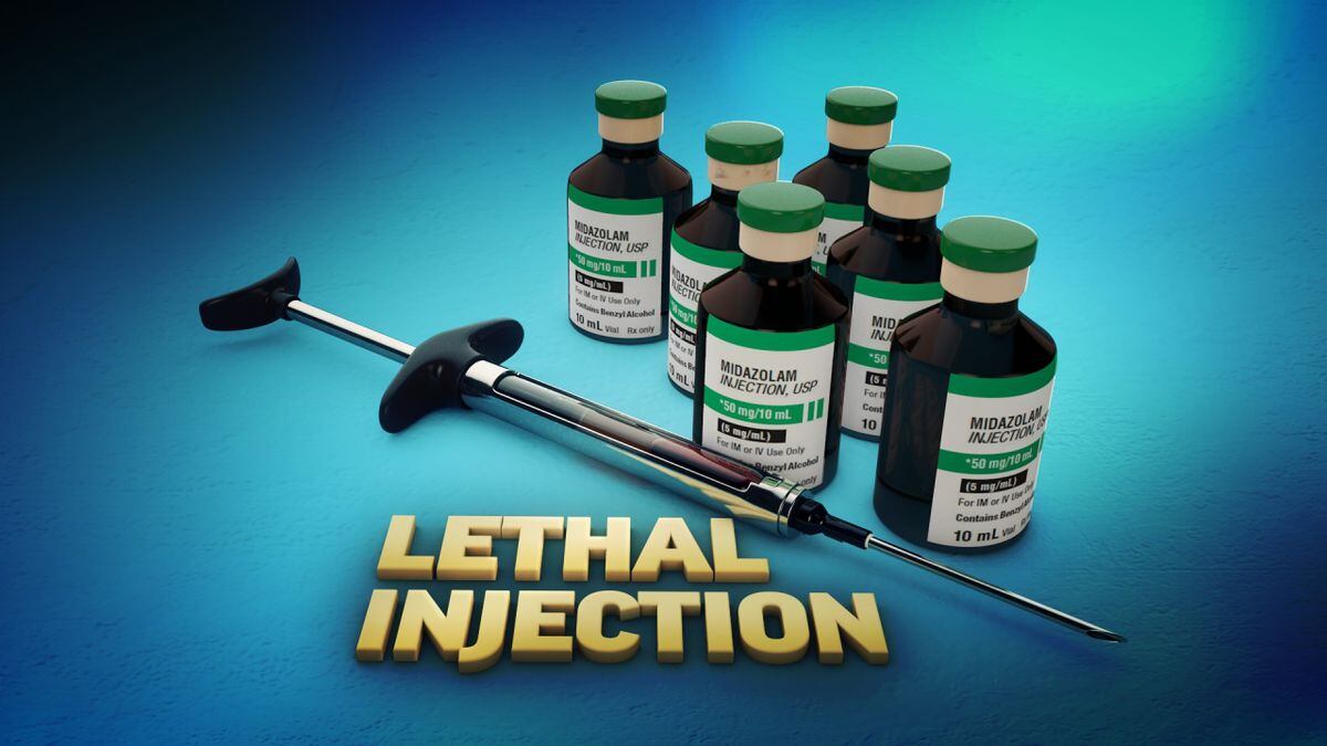 Lethal injection graphic